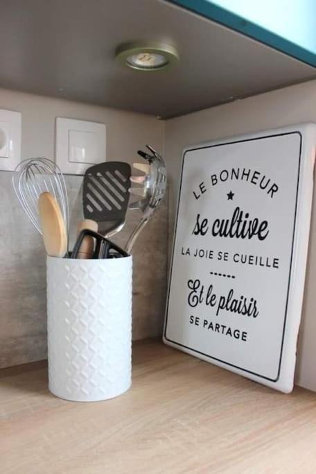 Superbe Apt Cosy A 500M De La Plage Pour 4 Pers Fort-Mahon-Plage Exterior foto